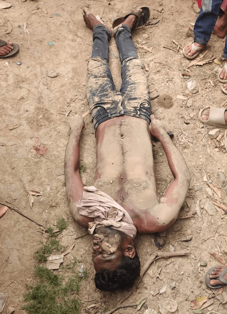 সামসেরগঞ্জে উদ্ধার যুবকের দেহ, চাঞ্চল্য এলাকায়